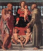 Madonna and Child with Two Saints Jacopo Pontormo